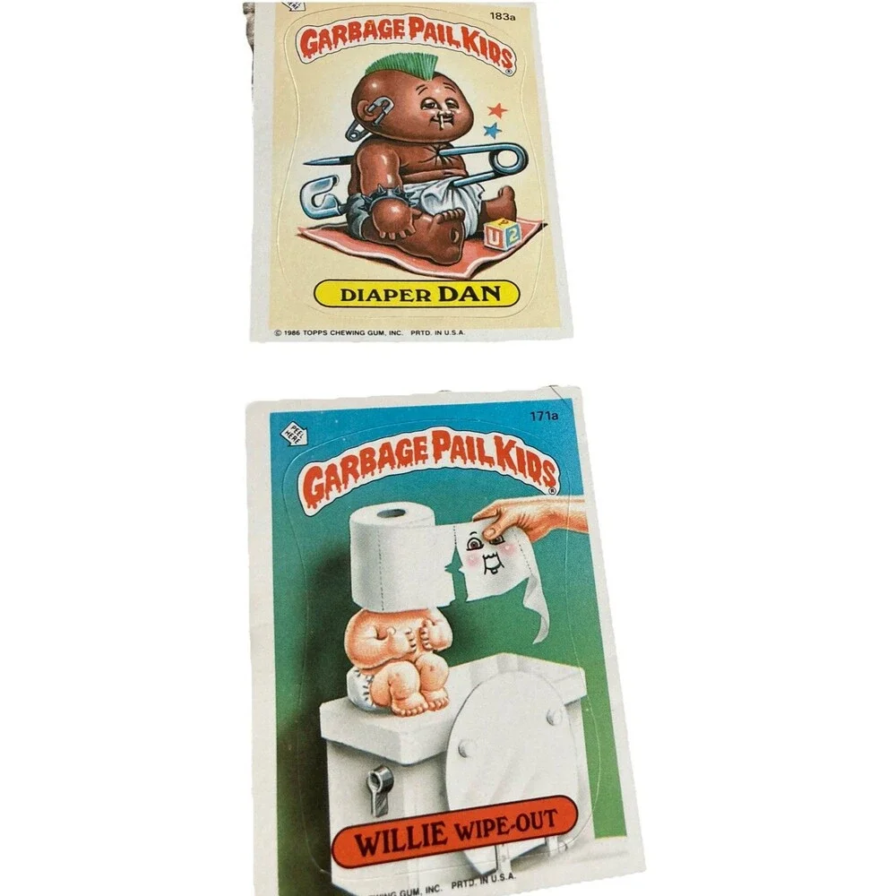 GARBAGE PAIL KIDS CARDS Series 3 1986 Lot Of 10- Meltin’ Milton, Tagged Tad, etc